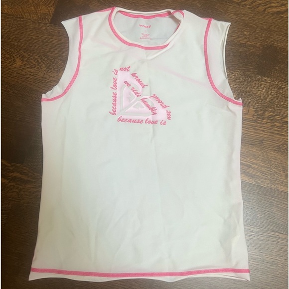 ROXY Surf Swim cover up Sleeveless Top Women’s size XS - Picture 6 of 8